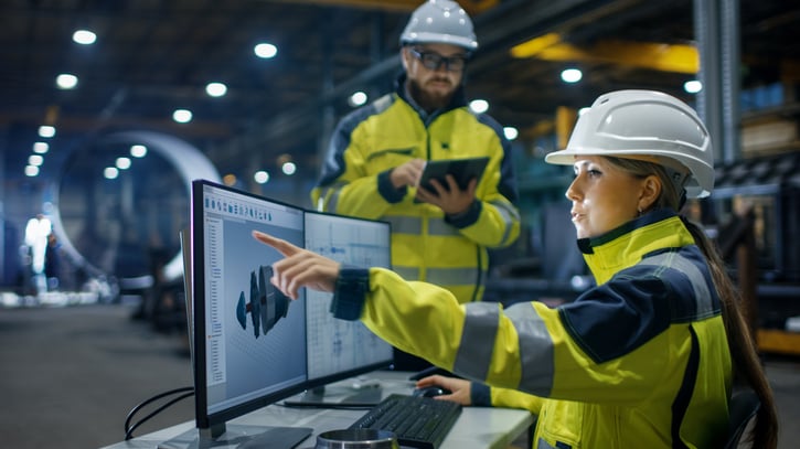 Female Industrial Engineer