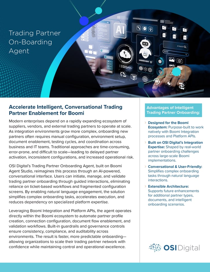 Trading Partner On-Boarding Agent